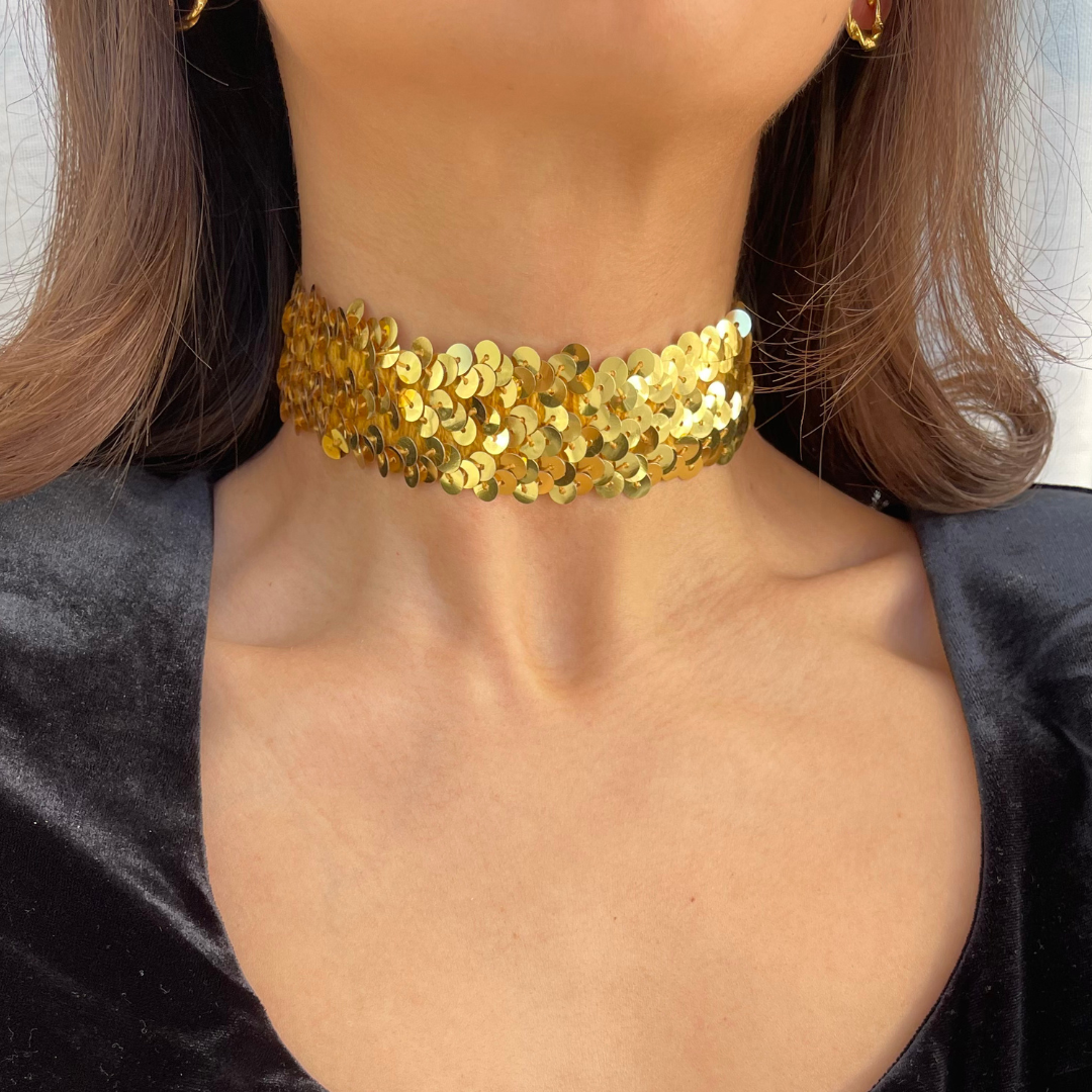 Choker lentejuelas | Edición Limitada