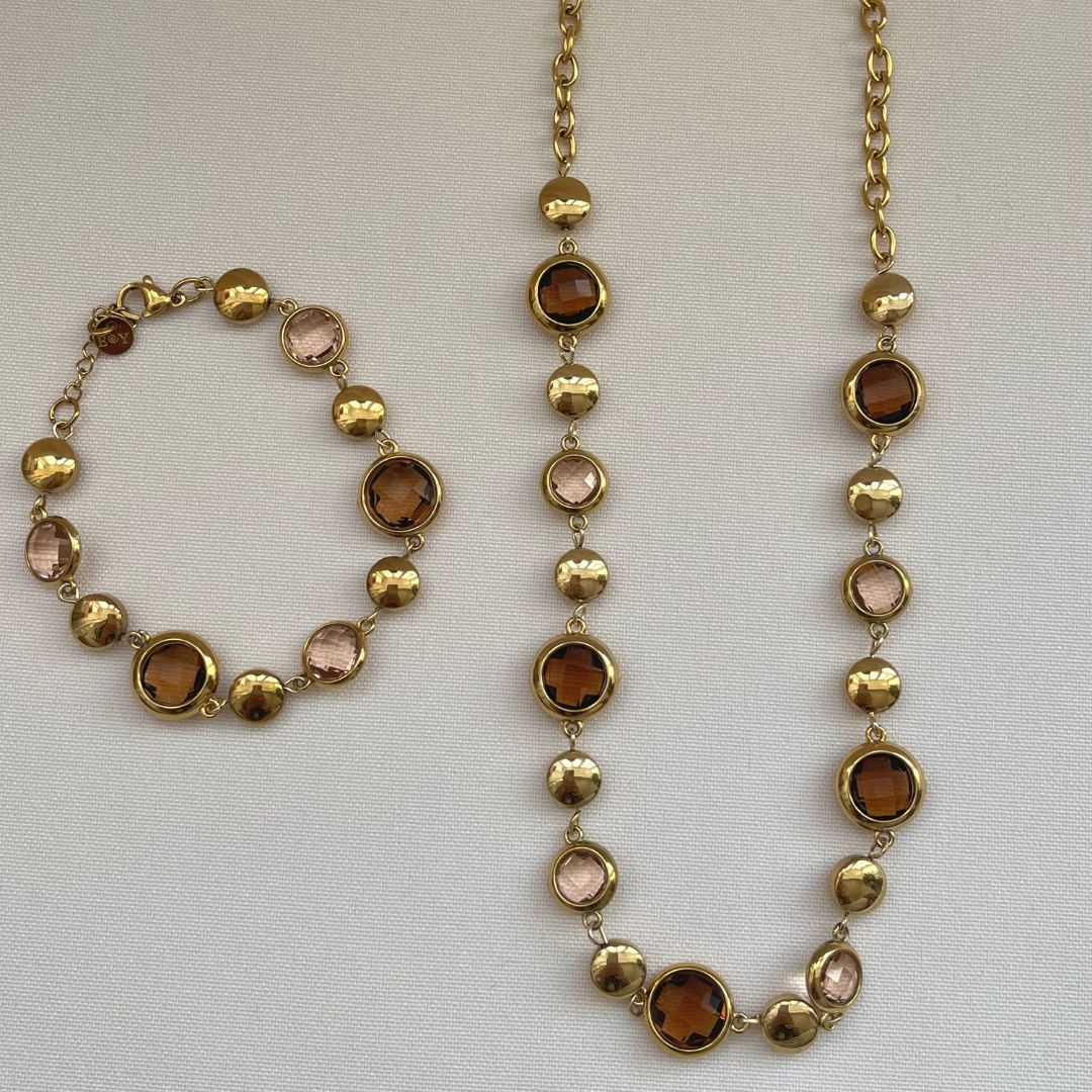 Conjunto Amber Sparkle