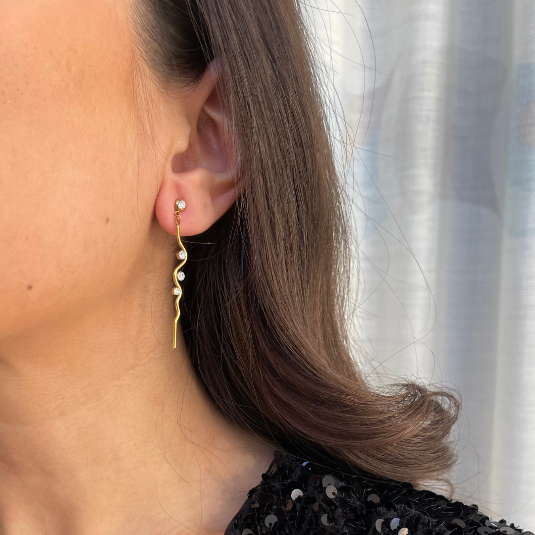 Brincos de luz ondulada