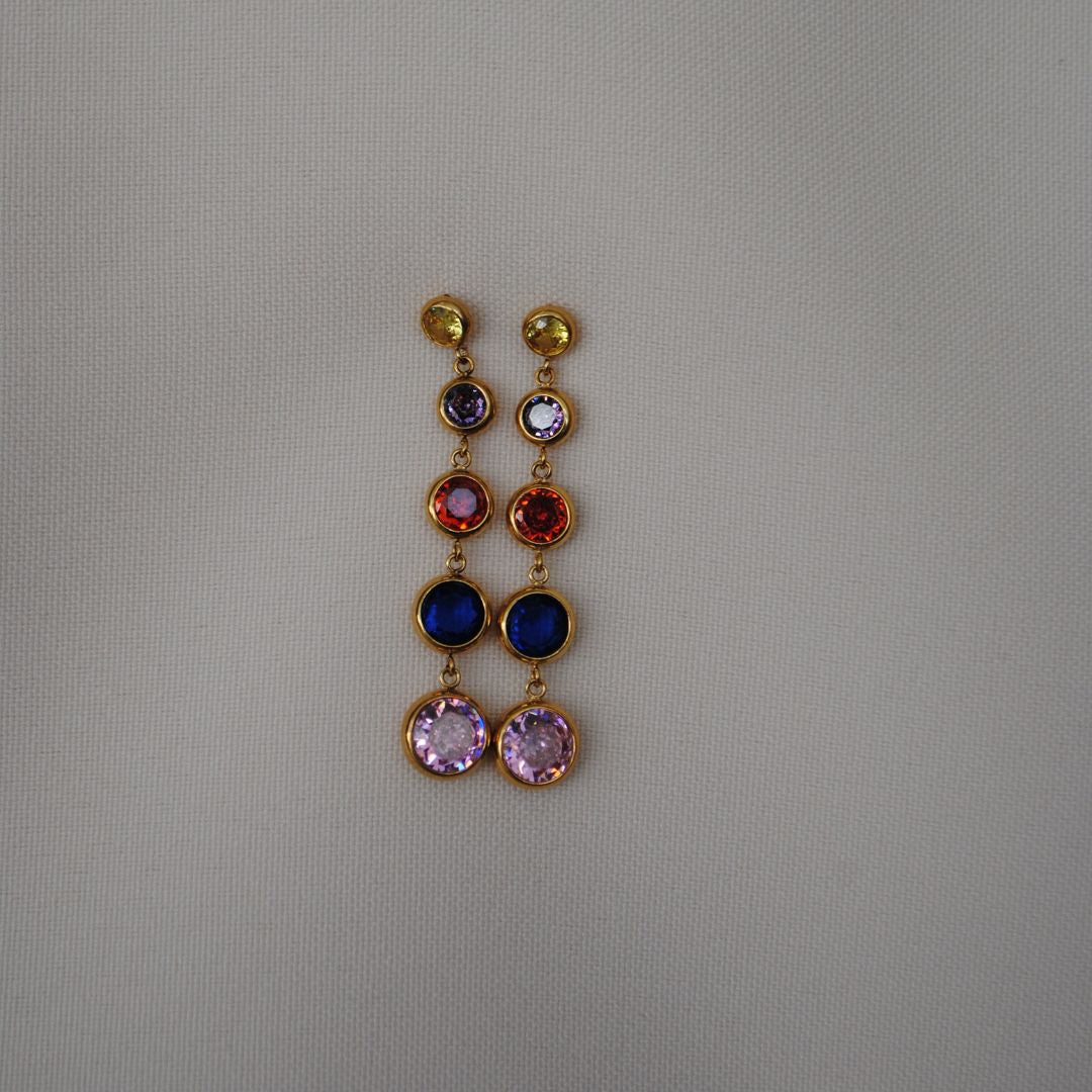 Pendientes Arcoíris