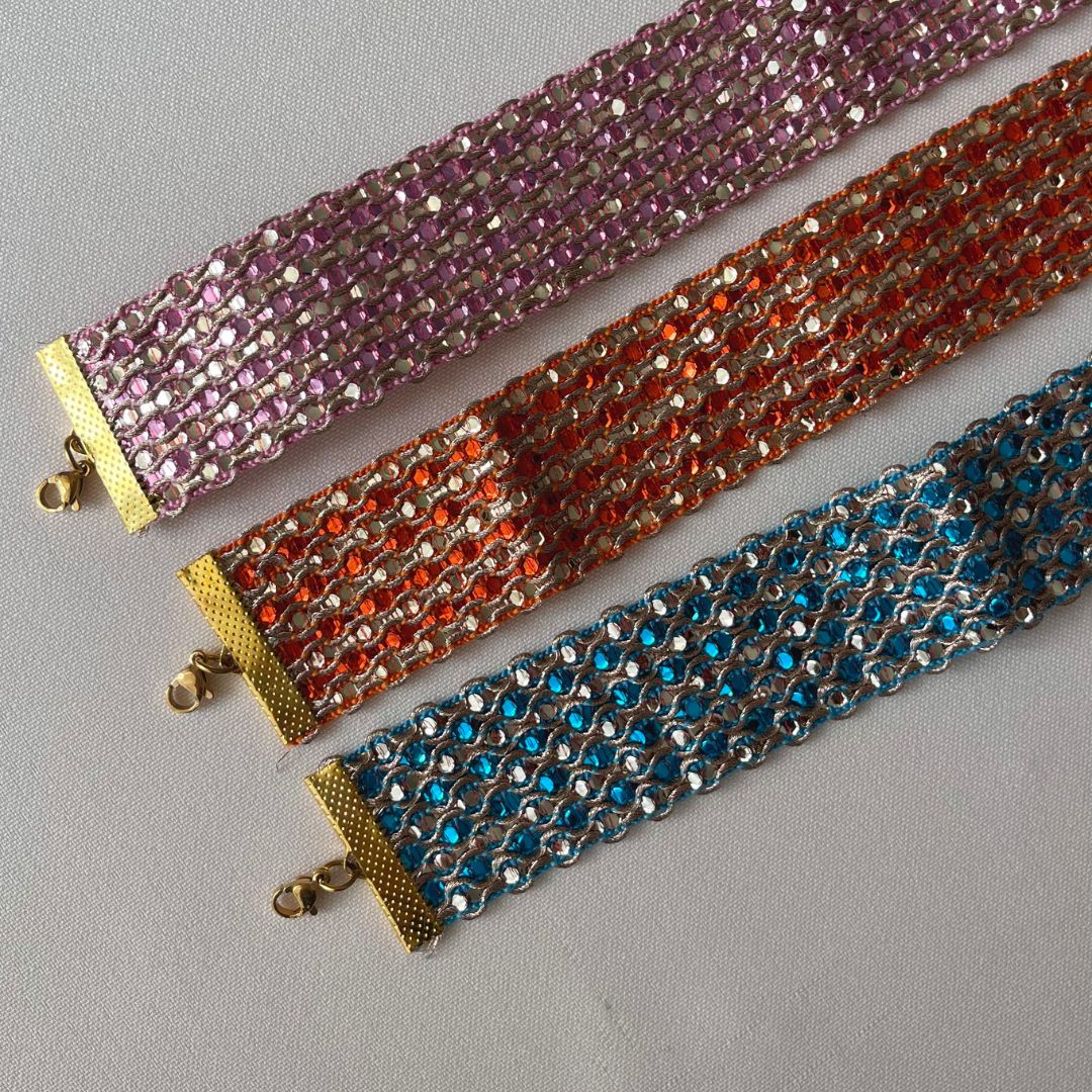 Choker brillo total
