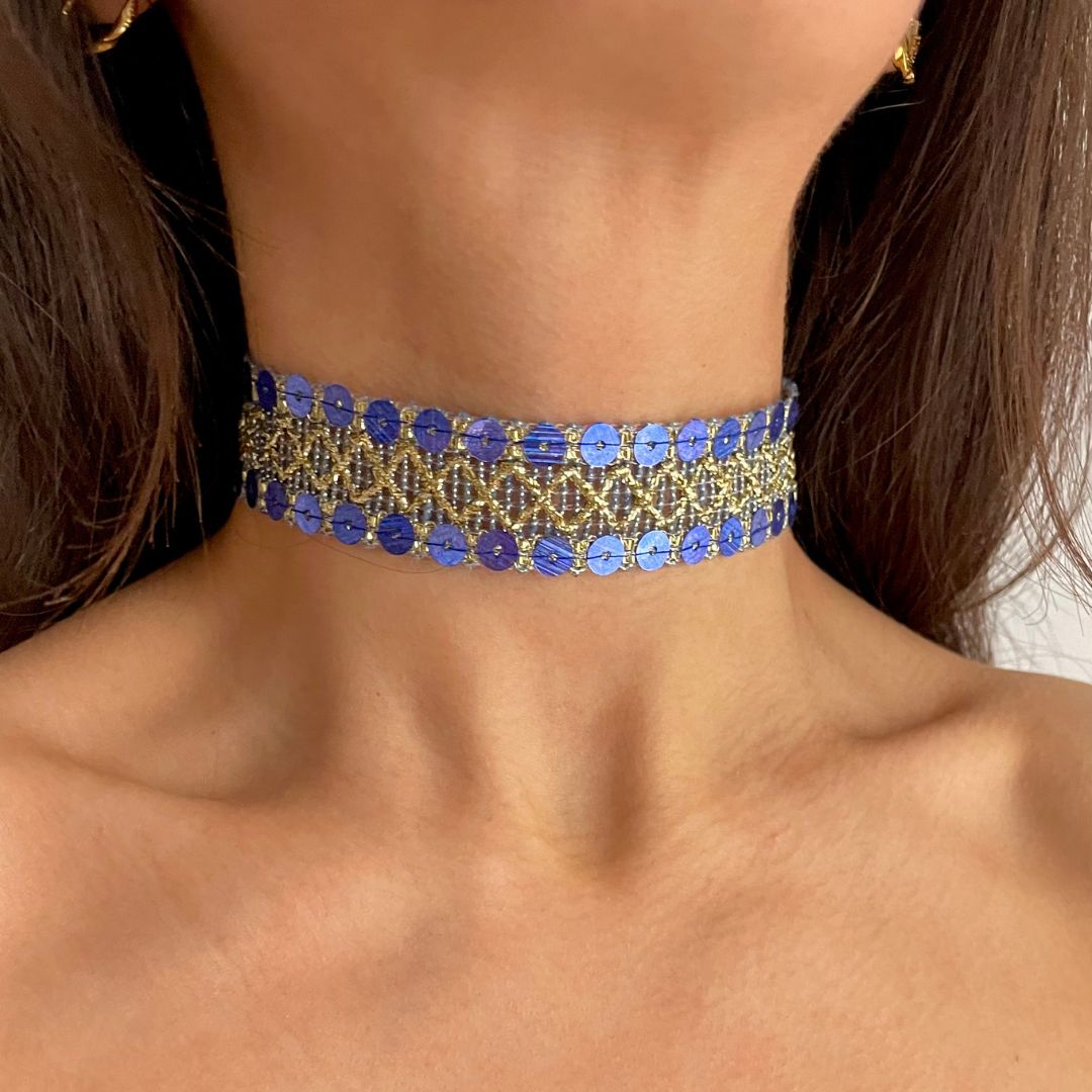 Choker líneas de brillo