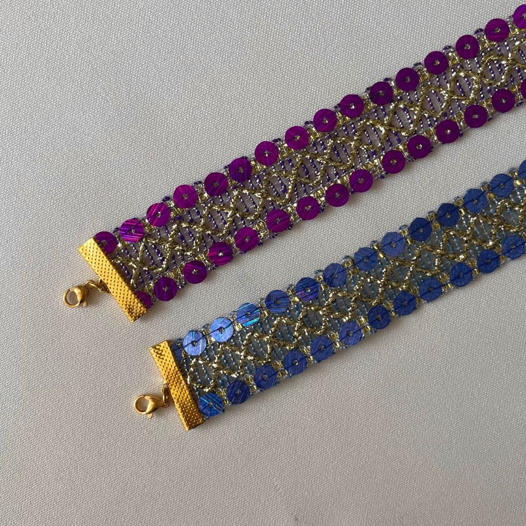Choker líneas de brillo