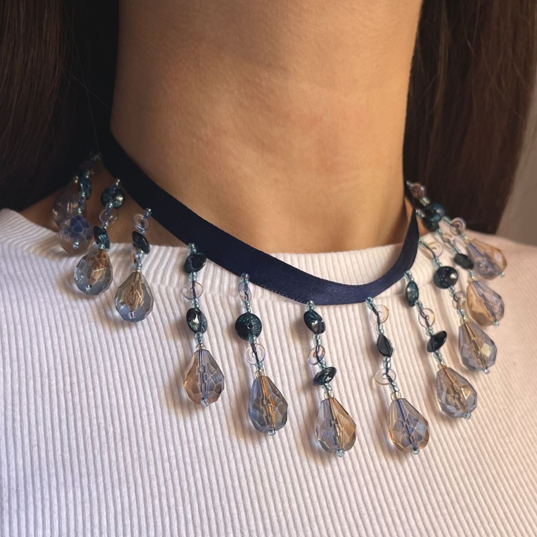 Choker Brisa Azul
