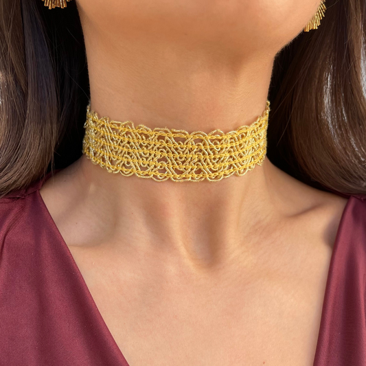 Choker crochet