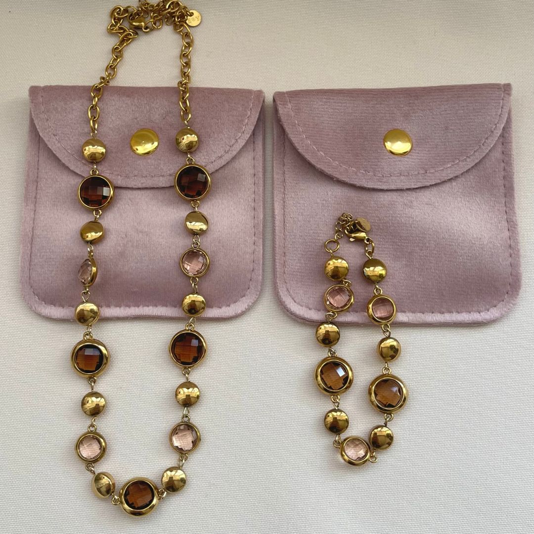 Conjunto Brillo Ámbar