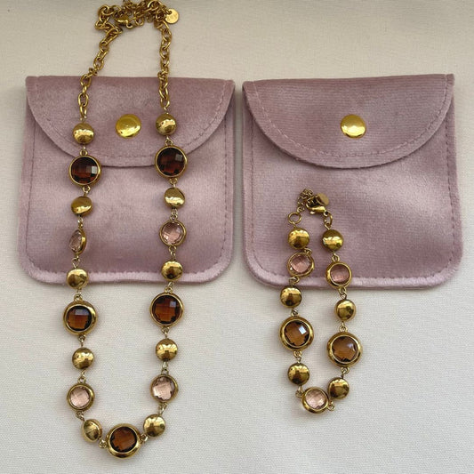 Conjunto Brillo Ámbar