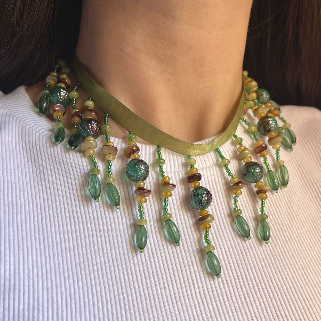 Choker Verde Oliva