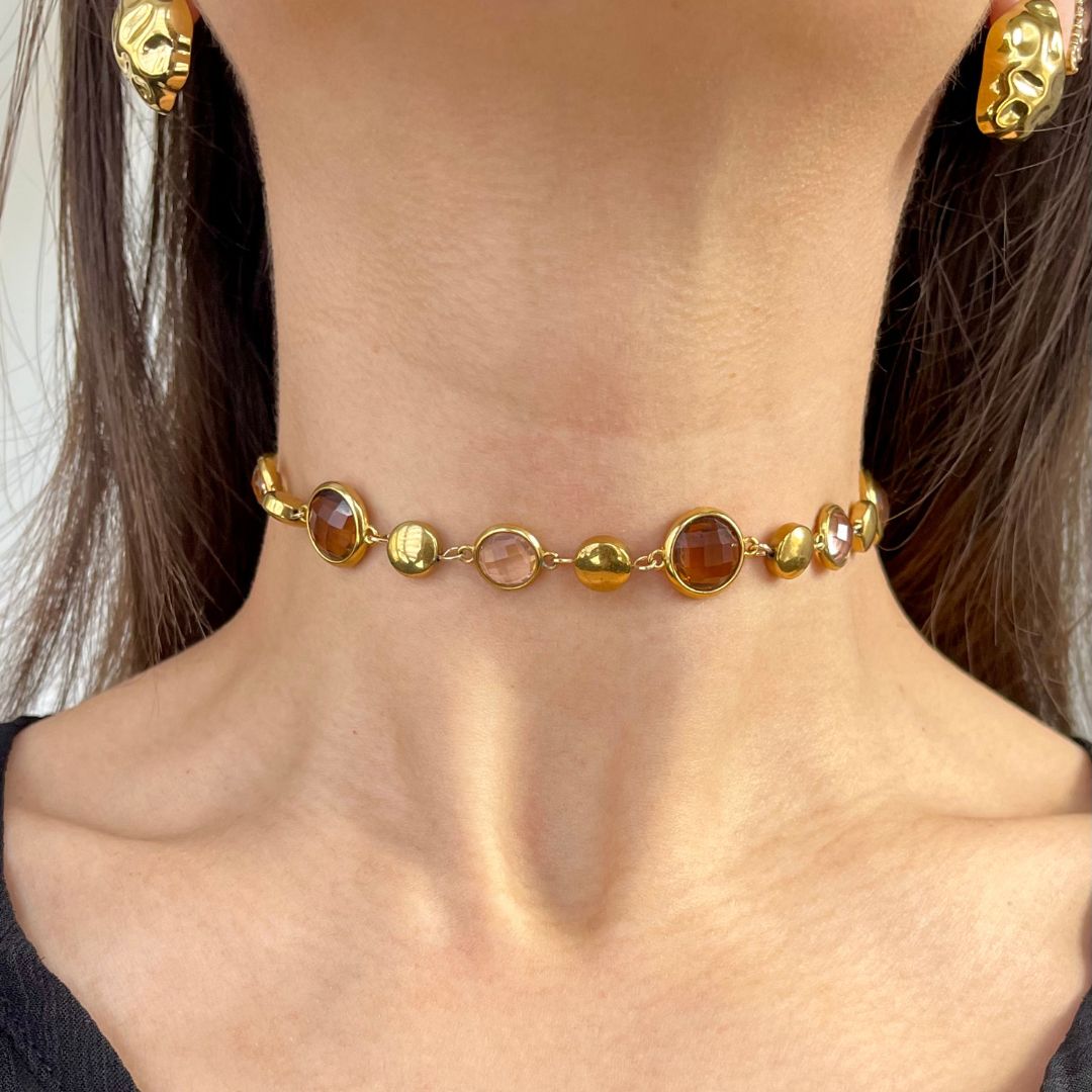 Conjunto Brillo Ámbar