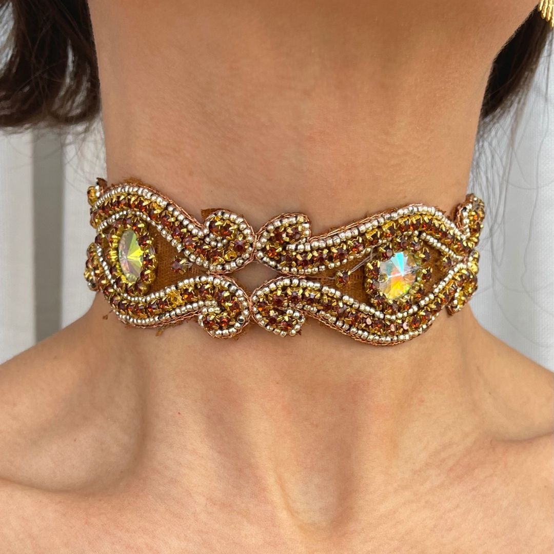 Choker Caramelo Boreal | Edición Limitada