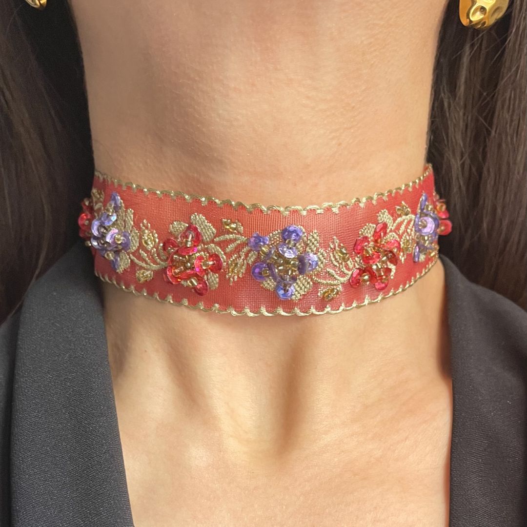 Choker Rosal