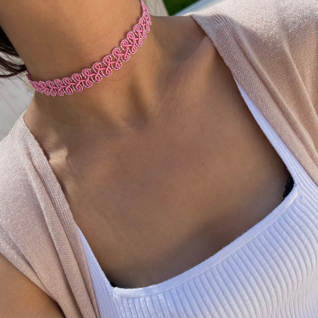 Choker ondulado color