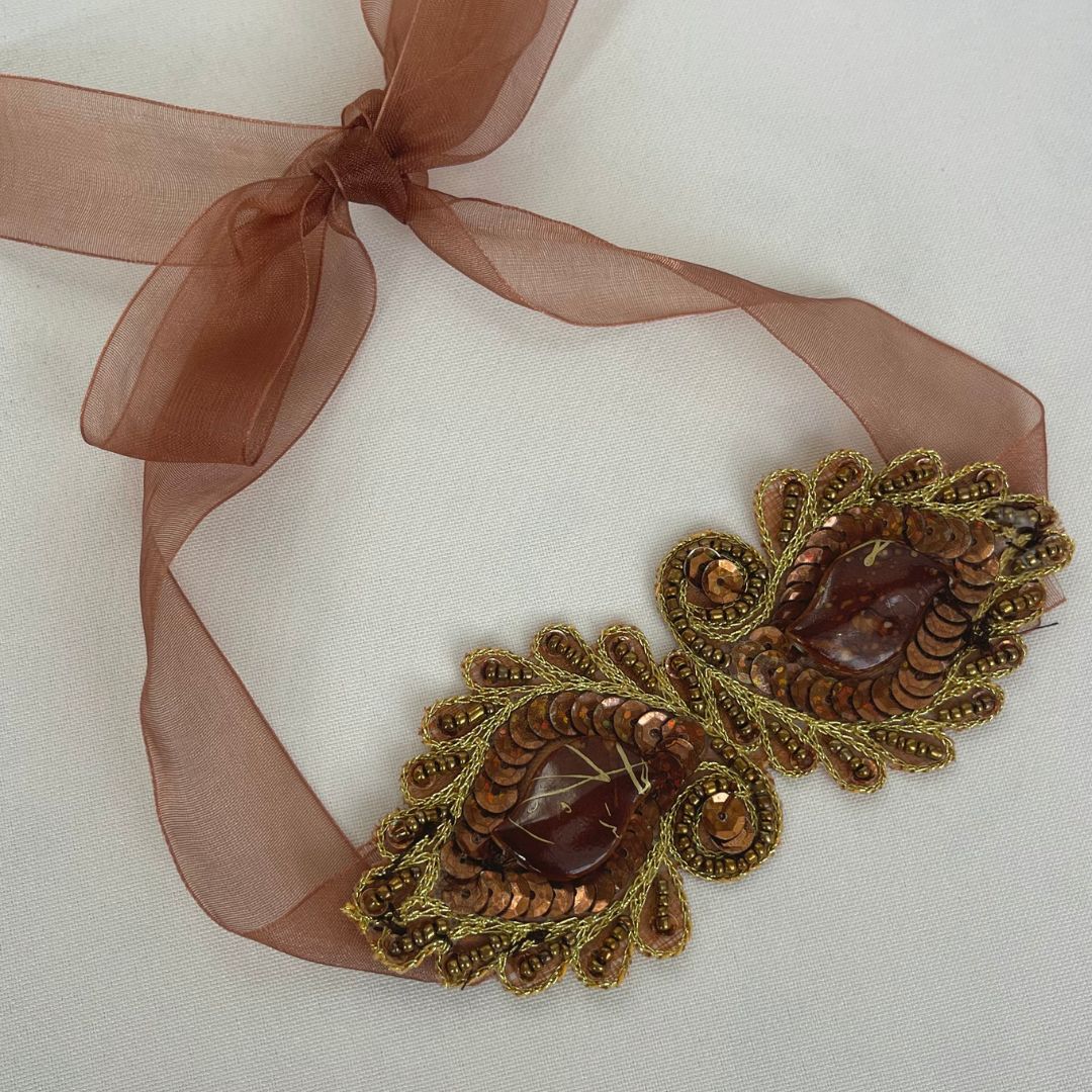 Choker Ámbar Dorado | Edición Limitada