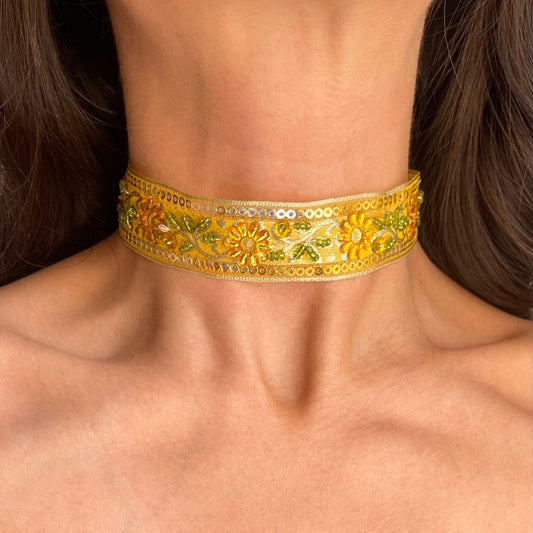 Choker margarita de luz