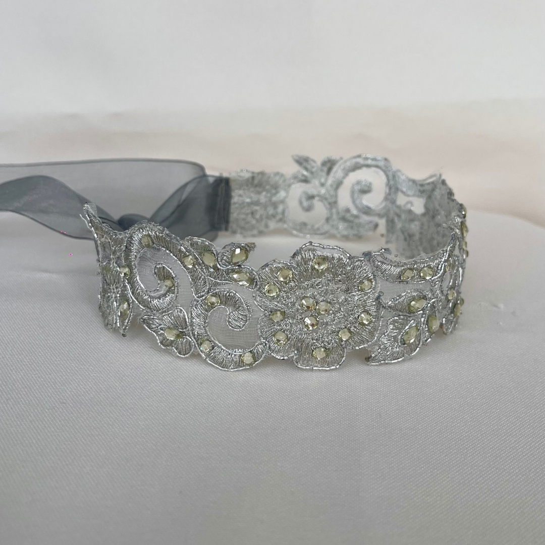 Choker Gala Plateado